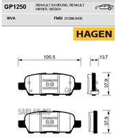 Купить запчасть SANGSIN - GP1250 Колодки задние NISSAN JUKE GP1250