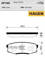 Купить запчасть SANGSIN - GP1382 Колодки задние LEXUS LX570 07-, TOYOTA LAND CRUISER 200, PRADO 150 GP1382