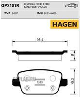 Купить запчасть SANGSIN - GP2101R Колодки задние FORD GALAXY/S-MAX 06-15, KUGA I 08-12, MONDEO IV 07-14 GP2101R
