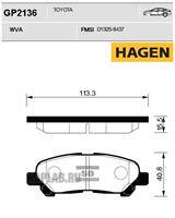 Купить запчасть SANGSIN - GP2136 Колодки задние TOYOTA HIGHLANDER 09- GP2136