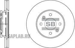 Купить запчасть SANGSIN - SD2039 Диск тормозной Hyundai Accent, KIA Rio 1.4/1.6/1.5CRDi 05 SD2039