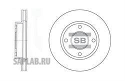 Купить запчасть SANGSIN - SD3027 Диск тормозной NISSAN ALMERA CLASSIC/N16/PRIMERA P10/P11 R14 передний вентилир. SD3027