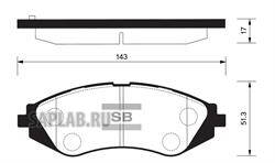Купить запчасть SANGSIN - SP1077 Колодки тормозные DAEWOO NEXIA/LANOS R14 00-/EVANDA 05- передние SP1077