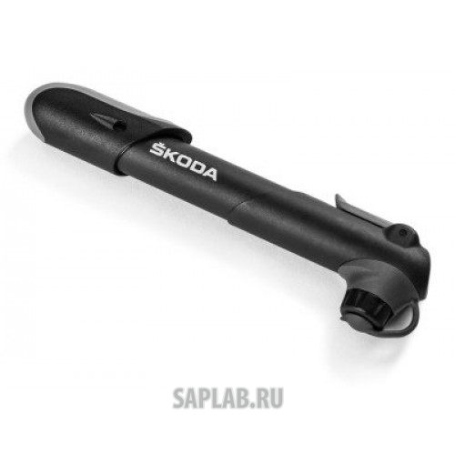 Купить запчасть SKODA - 000050308A Велосипедный насос Skoda Bicycle Pump With Bracket