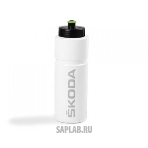 Купить запчасть SKODA - 000050309A Пластиковая бутылка для воды Skoda Cycling bottle – 0,55 l