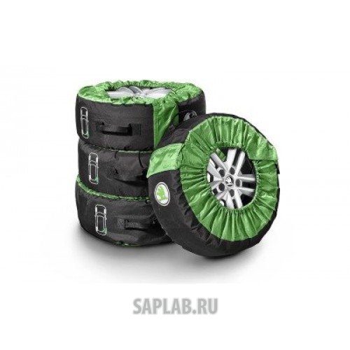 Купить запчасть SKODA - 000073900B Комплект чехлов для колес Skoda Set of tyre covers, артикул 000073900B