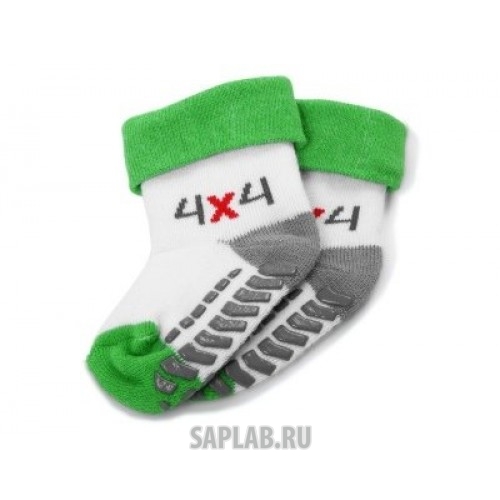 Купить запчасть SKODA - 000084361A Носочки для малышей Skoda Baby Socks 4x4, артикул 000084361A