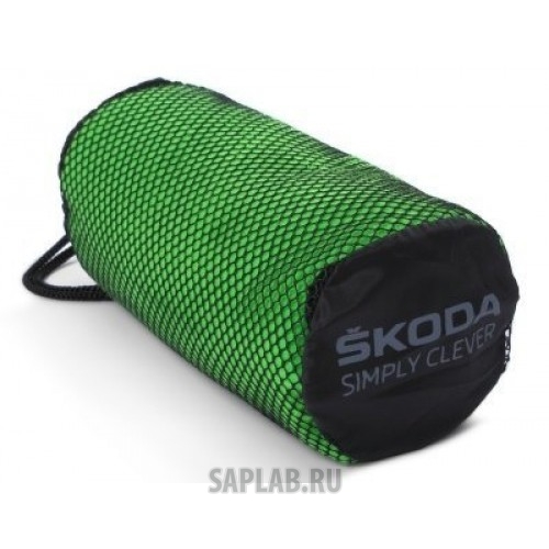 Купить запчасть SKODA - 000084500G Банное полотенце Skoda Bath Towel, Size XL, Green