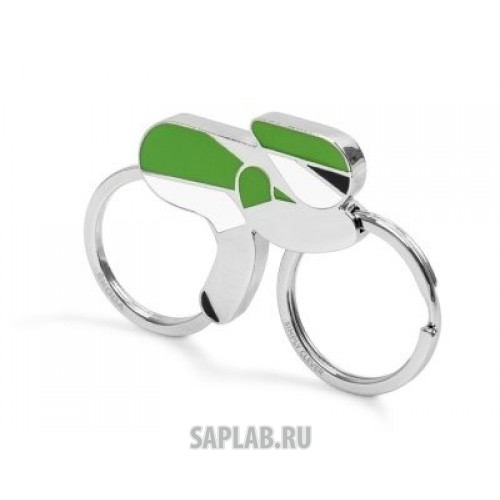 Купить запчасть SKODA - 000087010ATDKQ Брелок велосипедист Skoda Cyklo Keyholder, артикул 000087010ATDKQ