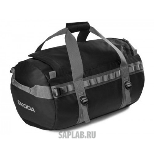 Купить запчасть SKODA - 000087300H Небольшая дорожная сумка Skoda Travel Bag, Small, Black/Gray