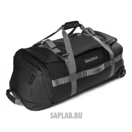 Купить запчасть SKODA - 000087300J Дорожная сумка на колесиках Skoda Travel Bag on Wheels, Black/Gray