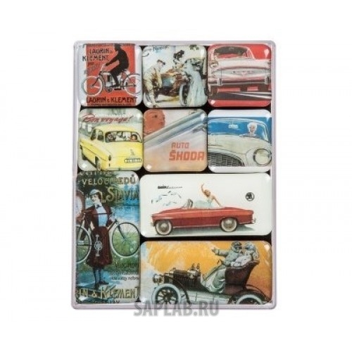 Купить запчасть SKODA - 000087703FS Набор магнитов Skoda Magnets Heritage, артикул 000087703FS