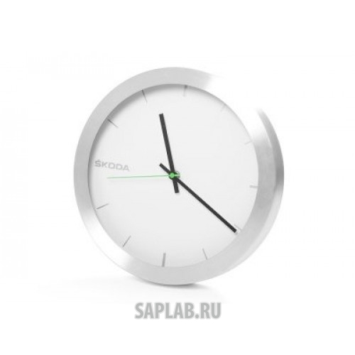 Купить запчасть SKODA - 51339 Кварцевые настенные часы Skoda Wall clock, артикул 51339