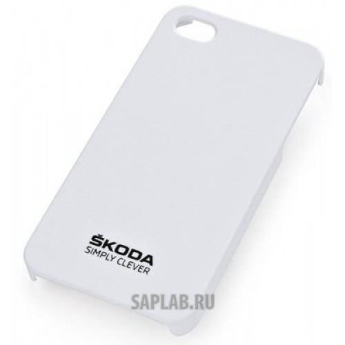 Купить запчасть SKODA - 51461 Чехол для iPhone Skoda iPhone 4/4S cover white