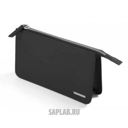 Купить запчасть SKODA - 51488 Кожаная косметичка Skoda Leather Cosmetic Bag, Black, артикул 51488