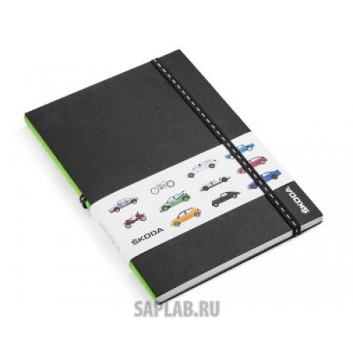 Купить запчасть SKODA - 565087216 Блокнот Skoda Notebook with Škodajis Car Motives