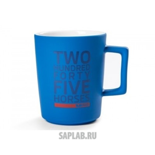 Купить запчасть SKODA - 5E0069601287 Фарфоровая кружка Skoda Mug RS, Race Blue