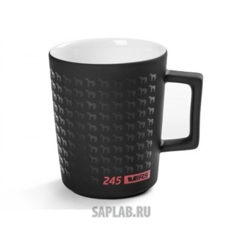 Купить запчасть SKODA - 5E0069601645 Фарфоровая кружка Skoda Mug RS, Black