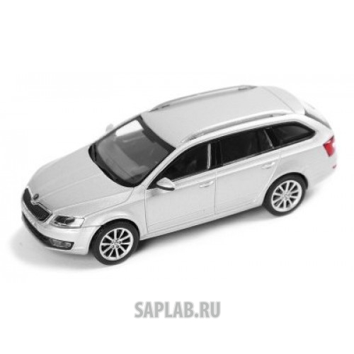 Купить запчасть SKODA - 66258A Модель автомобиля Skoda Octavia Combi A7, Scale 1:43, Silver Brilliant Metallic, артикул 66258A