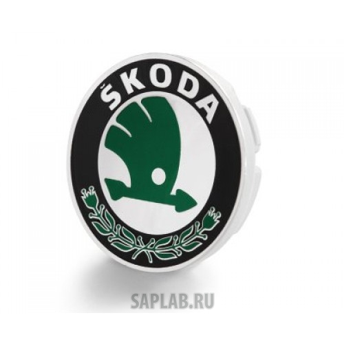 Купить запчасть SKODA - 6U0601151LMHB Крышка ступицы легкосплавного диска Skoda Hub cover with SKODA logo, артикул 6U0601151LMHB