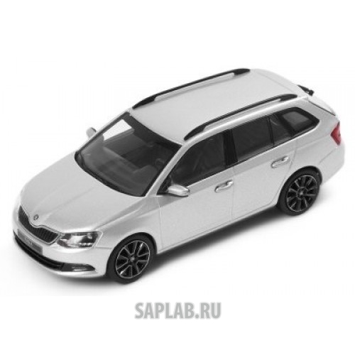 Купить запчасть SKODA - 6V9099300A7W Модель автомобиля Skoda Fabia Combi, Scale 1:43, Silver Brilliant Metallic, артикул 6V9099300A7W