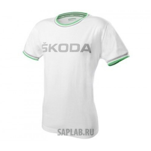 Купить запчасть SKODA - 81173XS Женская футболка Skoda Women’s T-Shirt, White, Event