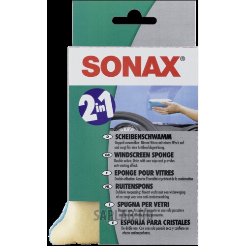 Купить запчасть SONAX - 417100 Губка для стекла "SONAX" 417100