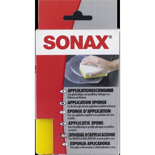 Купить запчасть SONAX - 417300 Аппликатор для нанесения полироля "SONAX" 417300 (уп-6 шт.)