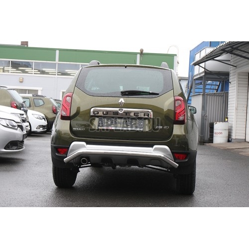 Купить запчасть SOUZ96 - RDUS755325 Защита задняя d60 узкая, Renault Duster 2015-