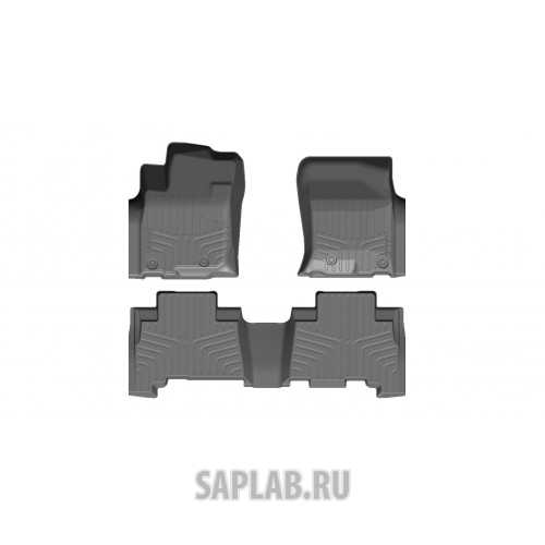 Купить запчасть SRTK - 3DLEGX10G08002 Коврики резиновые в салон 3D LUX для Lexus GX 460 (2013-)