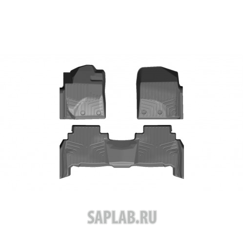 Купить запчасть SRTK - 3DLELX07G08001 Коврики резиновые в салон 3D LUX для Lexus LX 570 (2012-)