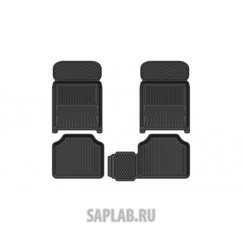 Купить запчасть SRTK - LD0701005 Коврики резиновые в салон 3D STANDART для Lada 2104-05,07 (1982-2012)