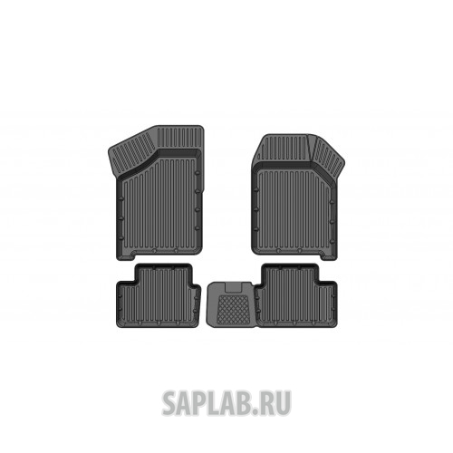 Купить запчасть SRTK - LD1501004 Коврики резиновые в салон 3D STANDART для Lada 2113-14,15 (1997-2013)