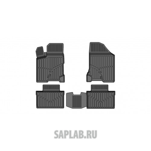 Купить запчасть SRTK - LDVEST15G01014 Коврики резиновые в салон 3D STANDART для Lada Vesta SD/SW/SW Cross (2015-)