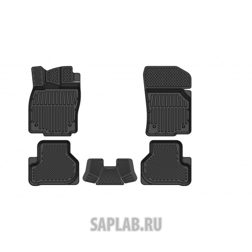 Купить запчасть SRTK - PRA312G02X55 Коврики резиновые в салон 3D PREMIUM для Audi A3 (2012-)