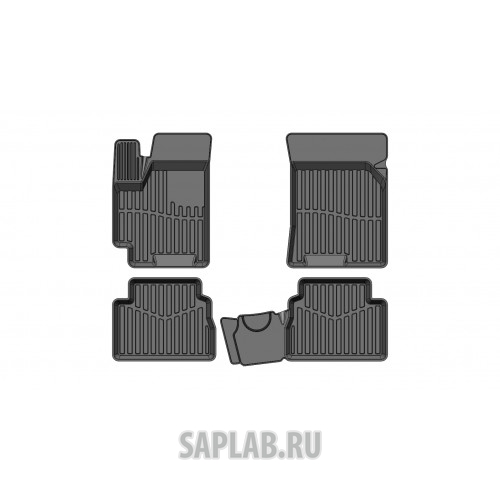 Купить запчасть SRTK - PRCHAV06G02033 Коврики резиновые в салон 3D PREMIUM для Chevrolet Aveo SD/HB (2006-2012)