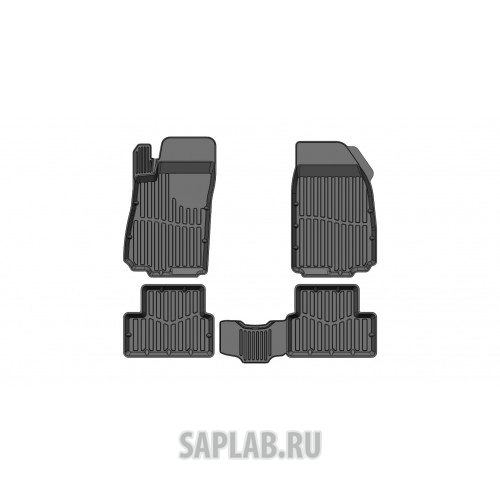 Купить запчасть SRTK - PRCHAV12G02X44 Коврики резиновые в салон 3D PREMIUM для Chevrolet Aveo SD/HB (2012-2015)