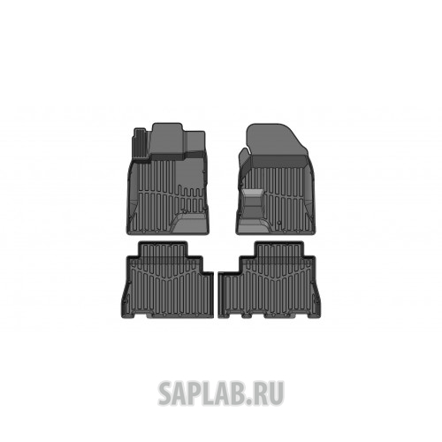 Купить запчасть SRTK - PRCHCAP06G02054 Коврики резиновые в салон 3D PREMIUM для Chevrolet Captiva (2006-2016)