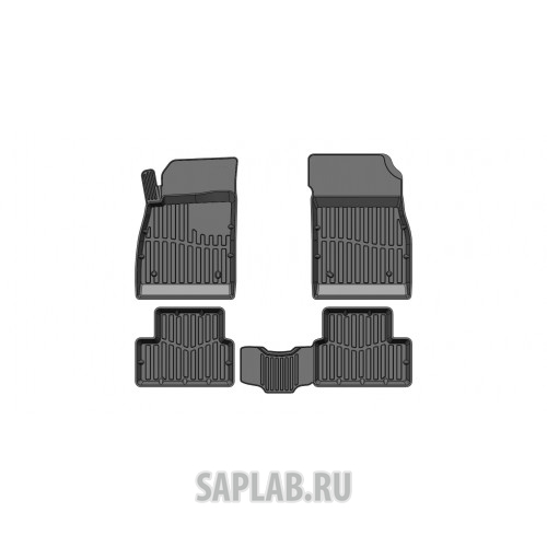 Купить запчасть SRTK - PRCHCRU09G02X19 Коврики резиновые в салон 3D PREMIUM для Chevrolet Cruze SD/HB/UN (2009-2015)