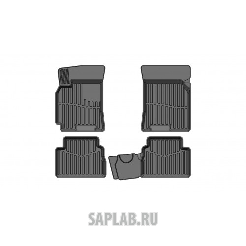 Купить запчасть SRTK - PRCHLAC04G02033 Коврики резиновые в салон 3D PREMIUM для Chevrolet Lacetti SD/HB/UN (2004-2014)