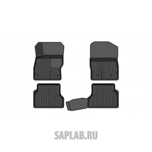 Купить запчасть SRTK - PRFDFOC204G02X26 Коврики резиновые в салон 3D PREMIUM для Ford Focus II SD/HB/UN (2004-2011)