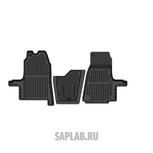 Купить запчасть SRTK - PRFDTR06G02053 Коврики резиновые в салон 3D PREMIUM для Ford Transit (2006-2015)