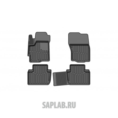 Купить запчасть SRTK - PRMITOUT06G02X26 Коврики резиновые в салон 3D PREMIUM для Mitsubishi Outlander III (2012-)