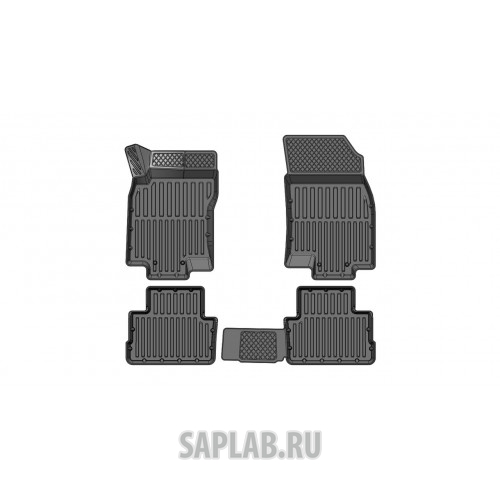 Купить запчасть SRTK - PRNSQASHRUS14G02X62 Коврики резиновые в салон 3D PREMIUM для Nissan Qashqai II RUS (2014-)