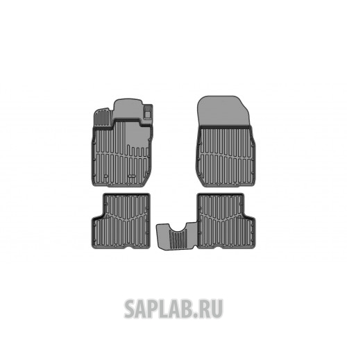 Купить запчасть SRTK - PRNSTER14G02X35 Коврики резиновые в салон 3D PREMIUM для Nissan Terrano 2WD/4WD (2014-2016)