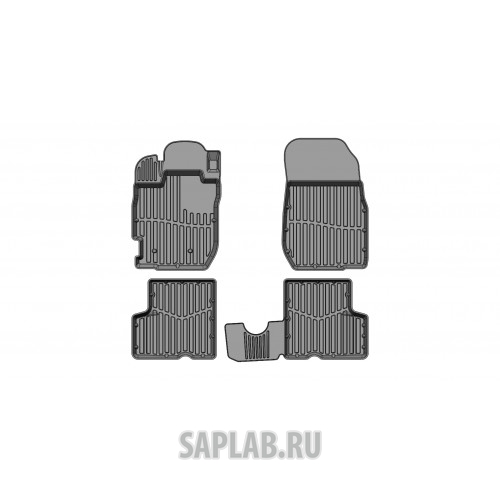 Купить запчасть SRTK - PRNSTER16G02X35 Коврики резиновые в салон 3D PREMIUM для Nissan Terrano 2WD/4WD (2016-)