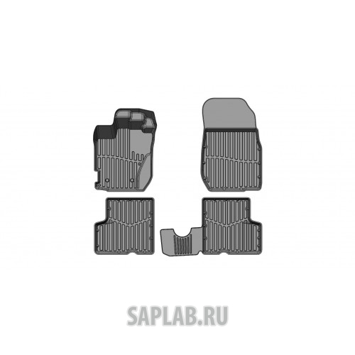 Купить запчасть SRTK - PRRNCAP16G02X35 Коврики резиновые в салон 3D PREMIUM для Renault Kaptur (2016-)