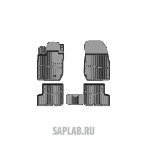 Купить запчасть SRTK - PRRNDUST11G02X35 Коврики резиновые в салон 3D PREMIUM для Renault Duster 2WD/4WD (2011-2015)