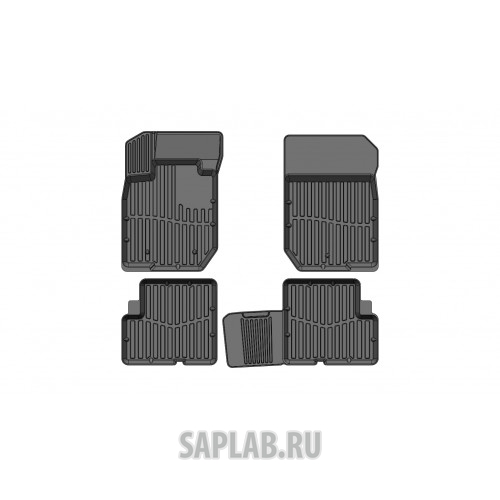 Купить запчасть SRTK - PRRNLOG04G02X36 Коврики резиновые в салон 3D PREMIUM для Renault Logan I (2004-2015)