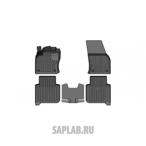 Купить запчасть SRTK - PRSKKOD16G02X81 Коврики резиновые в салон 3D PREMIUM для Skoda Kodiaq (2016-)